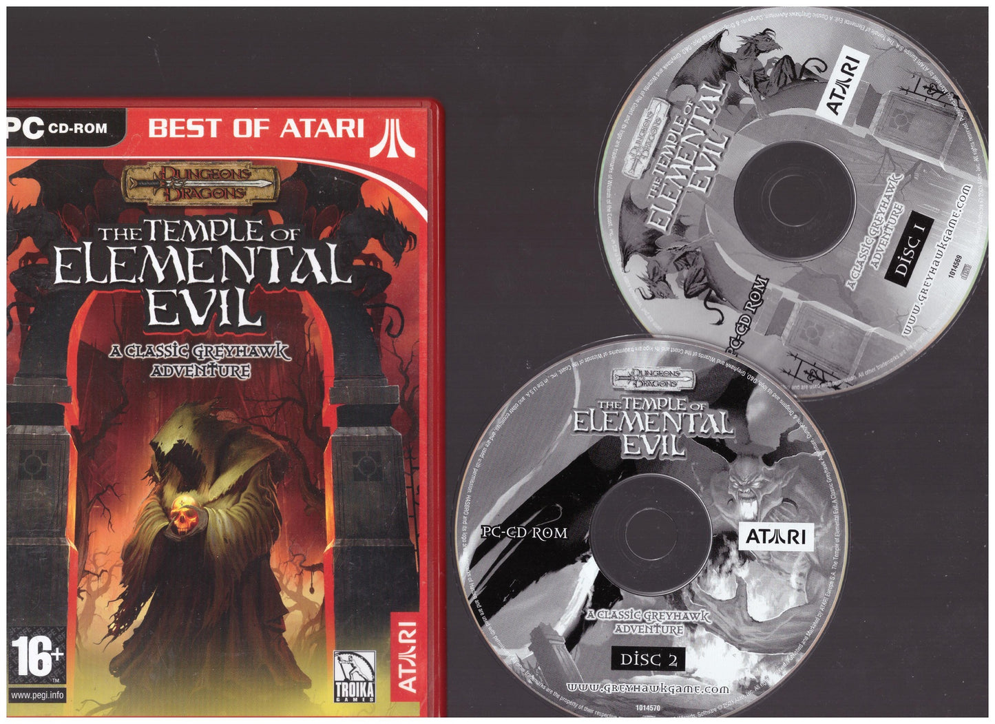 The Temple Of Elemental Evil for PC from Troika/Atari