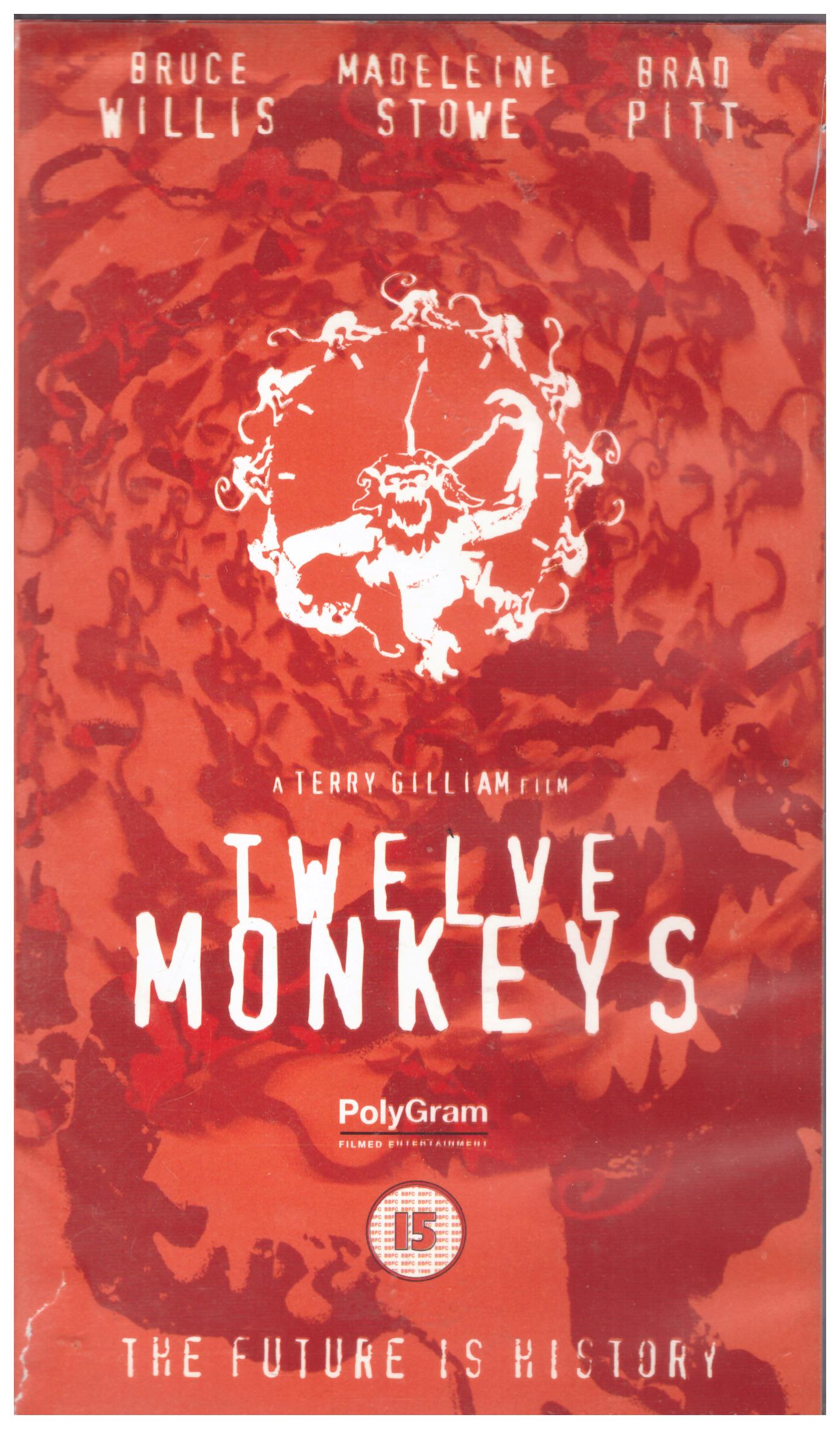 Twelve Monkeys VHS from Polygram Filmed Entertainment (0458163)