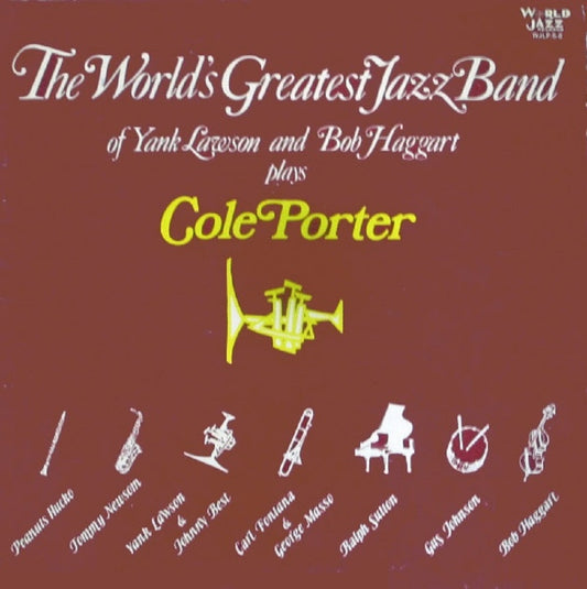 The World's Greatest Jazz Band Of Yank Lawson And Bob Haggart Plays Cole Porter from World Jazz Records (WJLP-S-6)