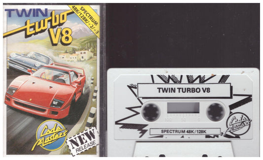 Twin Turbo V8 for ZX Spectrum from Codemasters (2149)