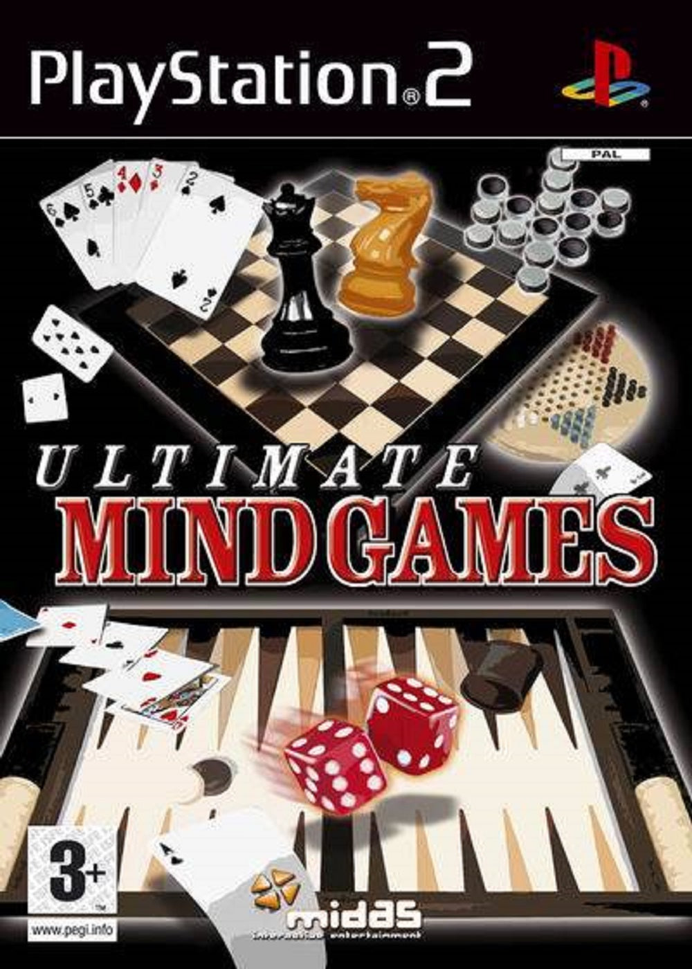 Ultimate Mind Games PAL for Sony Playstation 2/PS2 from Midas Interactive Entertainment (SLES 51625)-1