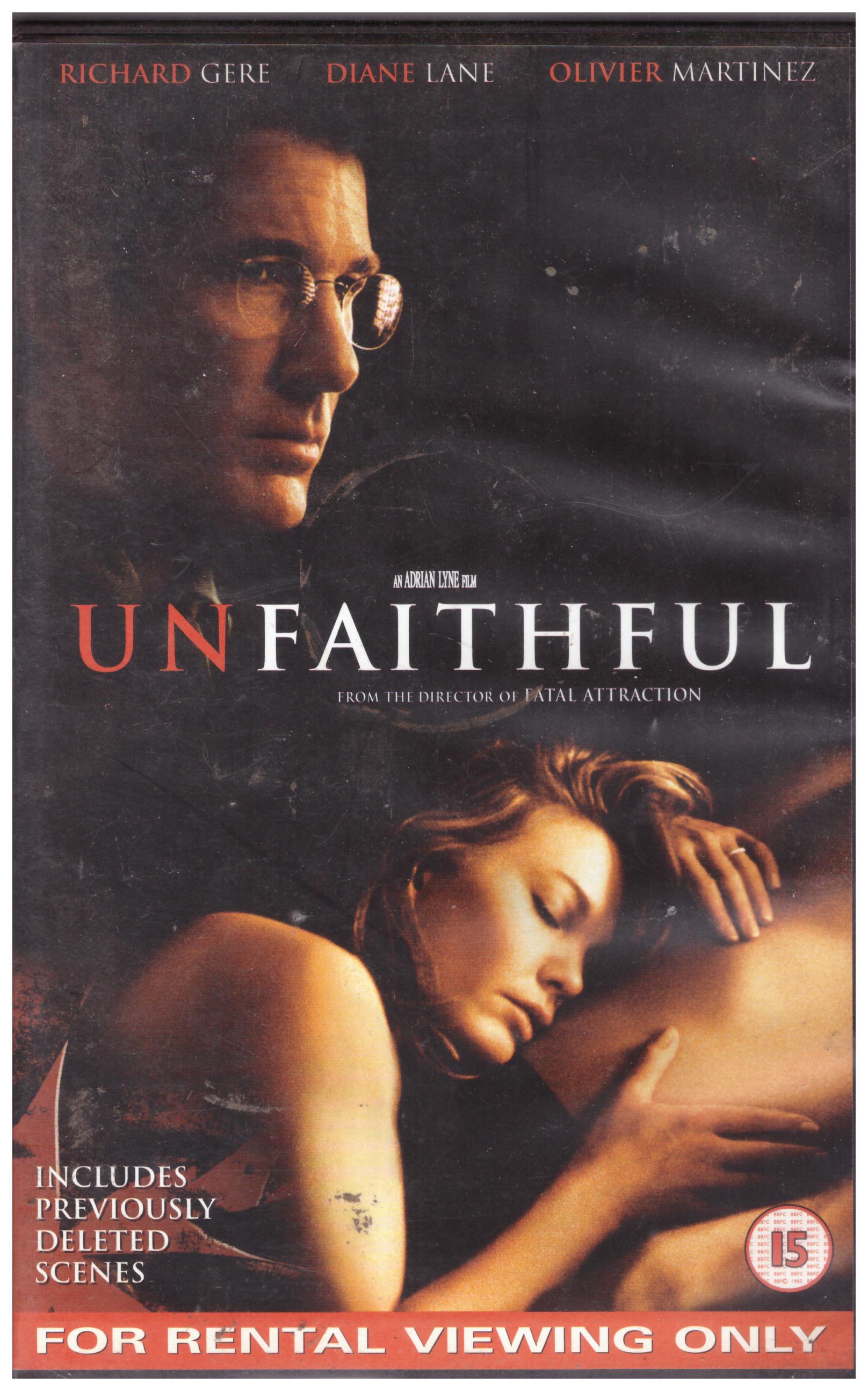 Unfaithful VHS from 20th Century Fox Home Entertainment (22970)