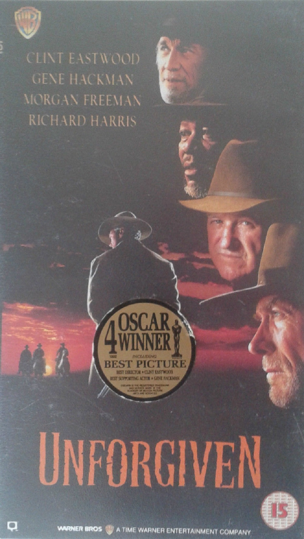 Unforgiven VHS from Warner Home Video (S012531)