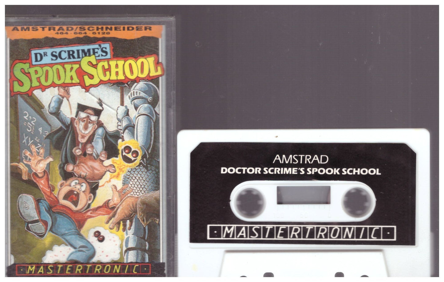 Dr Scrimes Spook School for Amstrad CPC from Mastertronic (IA 0217)