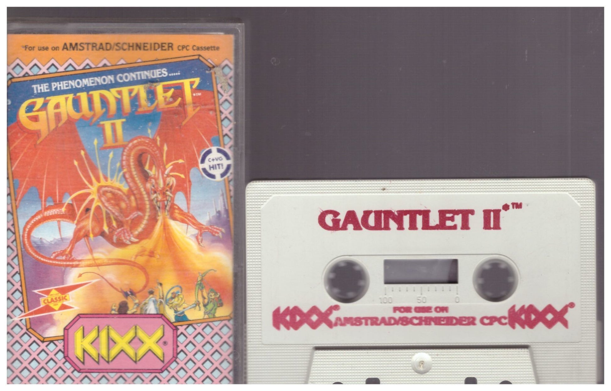 Gauntlet II for Amstrad CPC from Kixx