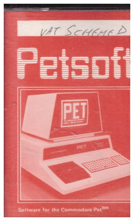 VAT Scheme D for Commodore PET from Petsoft