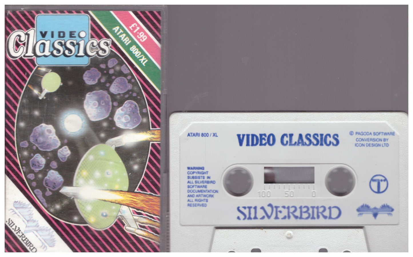 Video Classics for Atari 8-Bit Computers from Silverbird