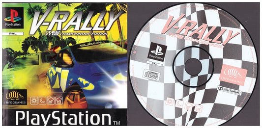 V-Rally 97 Championship Edition for Sony Playstation 1/PS1 from Infogrames