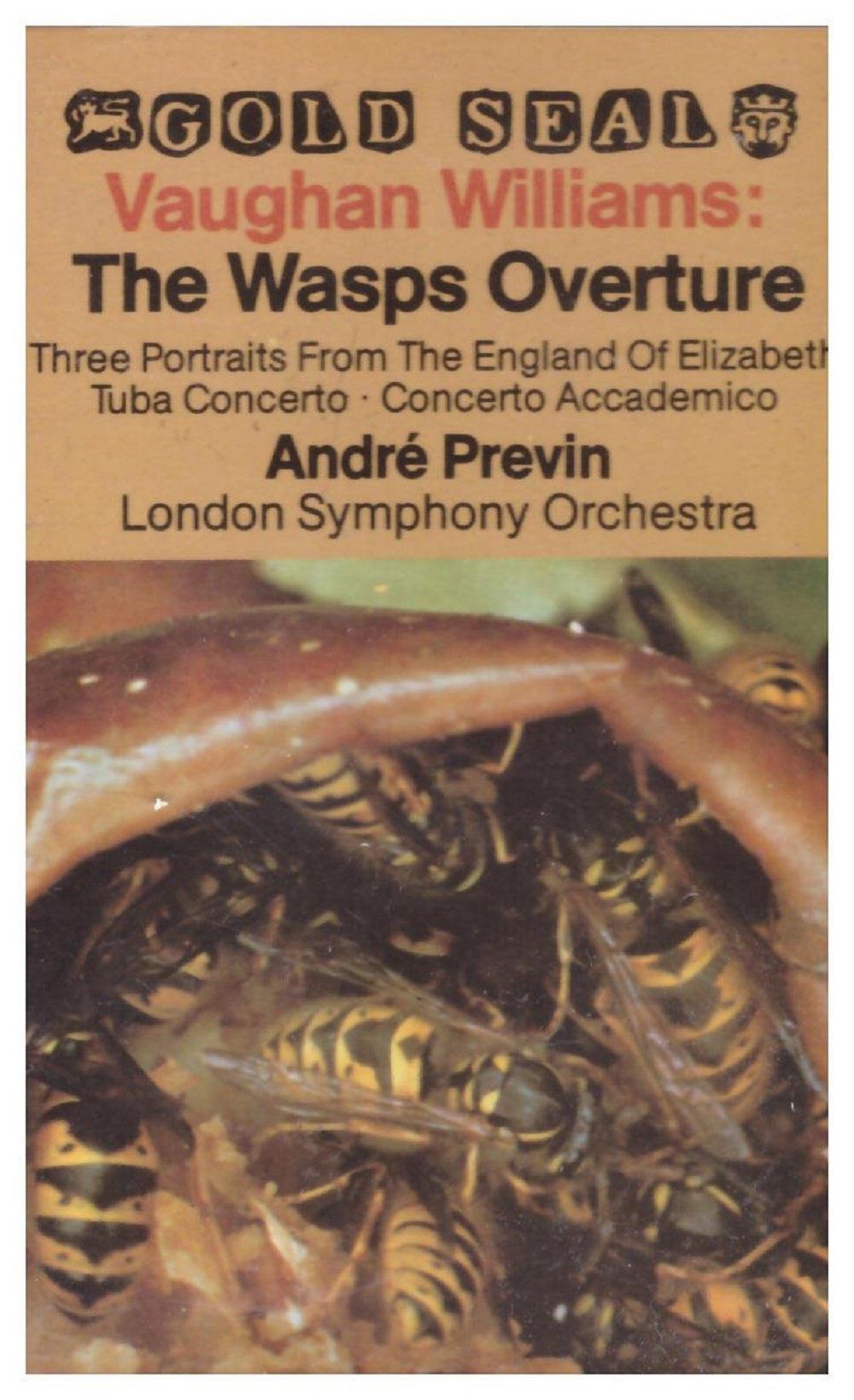 Vaughan Williams: The Wasps Overture from RCA on Cassette (GK 42953)