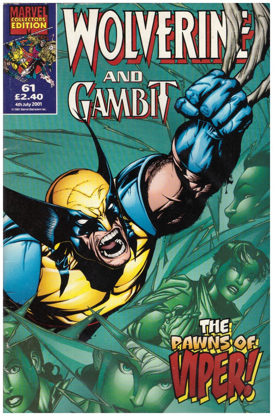 Wolverine And Gambit #61 from Marvel/Panini Comics UK