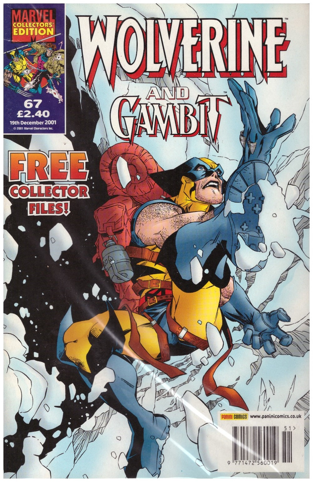 Wolverine And Gambit #67 from Marvel/Panini Comics UK