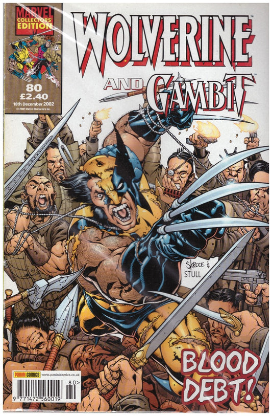 Wolverine And Gambit #80 from Marvel/Panini Comics UK