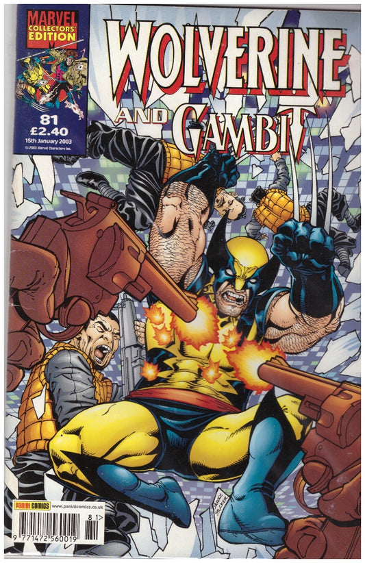 Wolverine And Gambit #81 from Marvel/Panini Comics UK