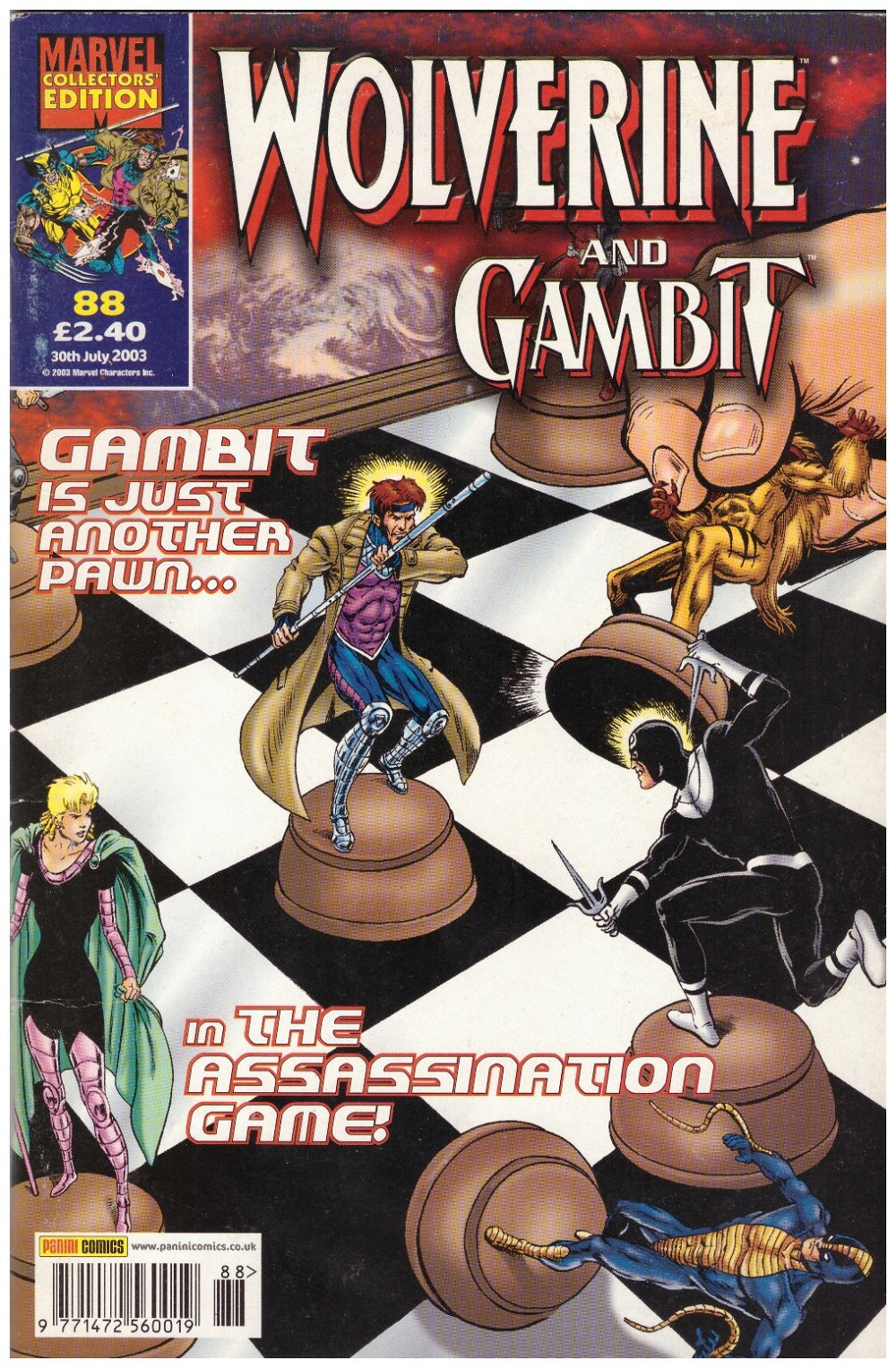 Wolverine And Gambit #88 from Marvel/Panini Comics UK