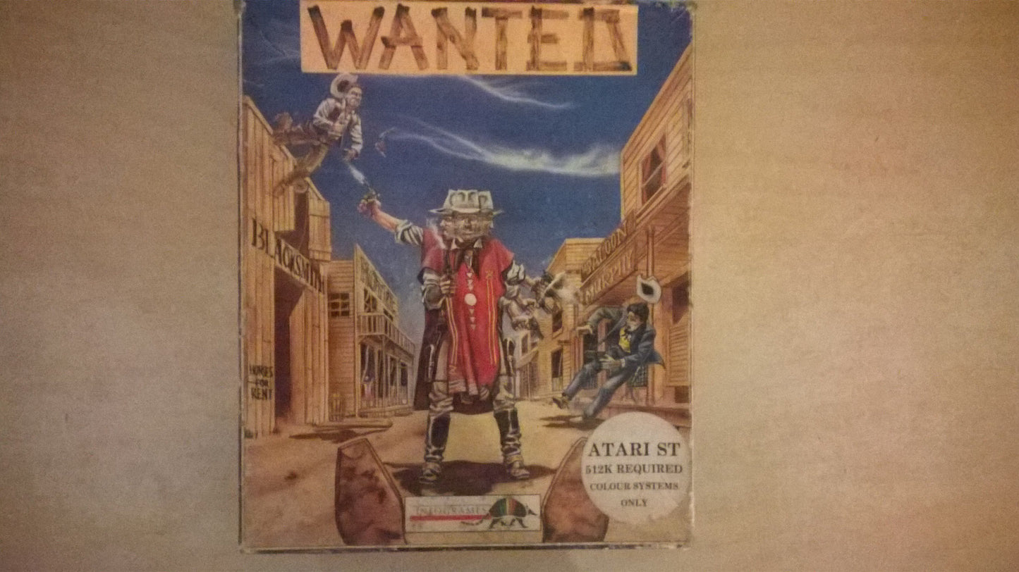 Wanted for Atari ST from Infogrames