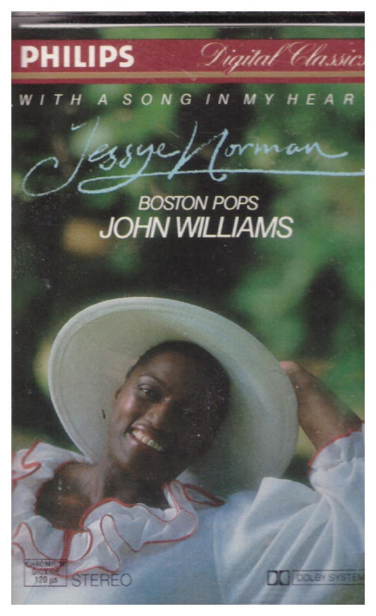 With A Song In My Heart by Jessye Norman/Boston Pops/John Williams from Philips on Cassette (412 625-4)