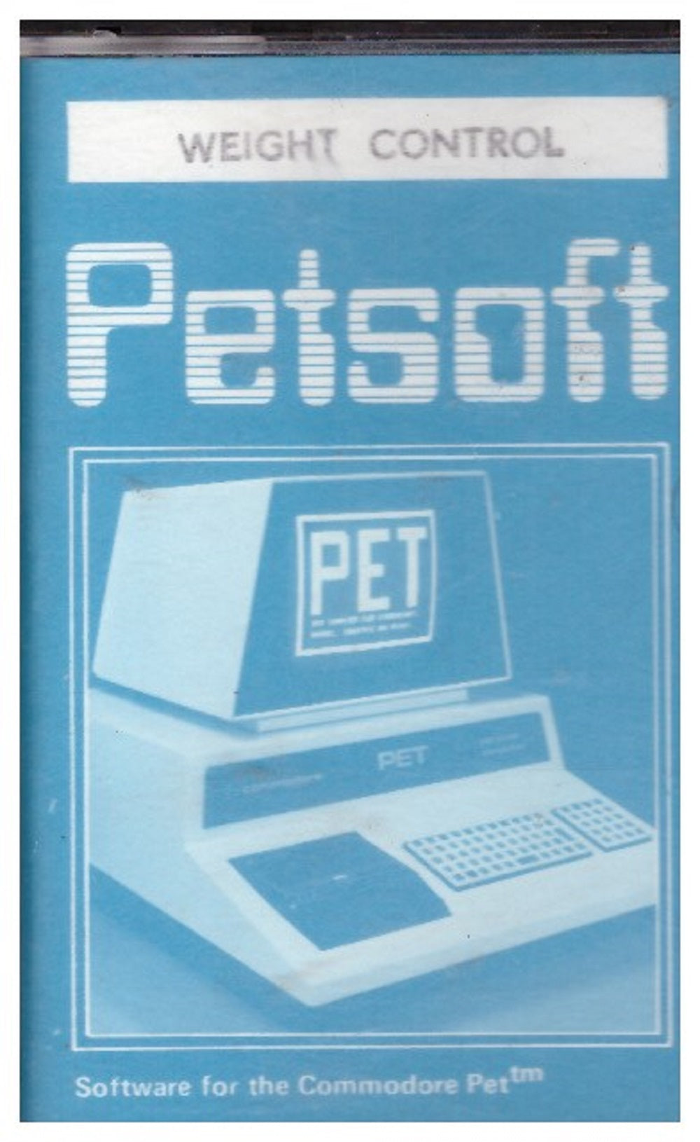 Weight Control for Commodore PET from Petsoft