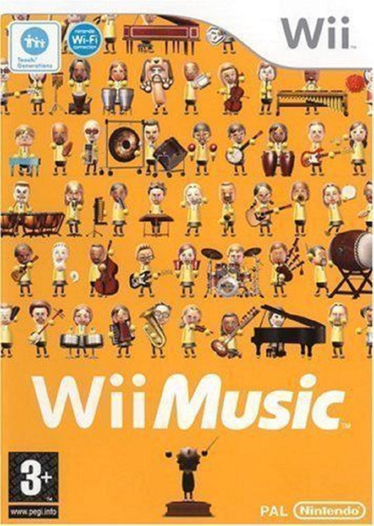 Wii Music for Nintendo Wii from Nintendo (RVL-R64P-UKV)