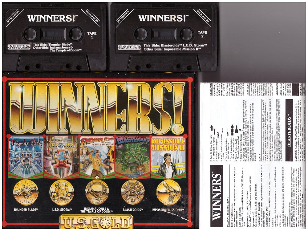 Winners! for ZX Spectrum from U.S. Gold