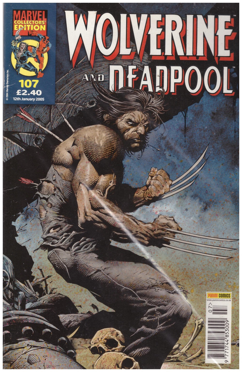 Wolverine And Deadpool #107 Jan 05 from Marvel/Panini Comics UK