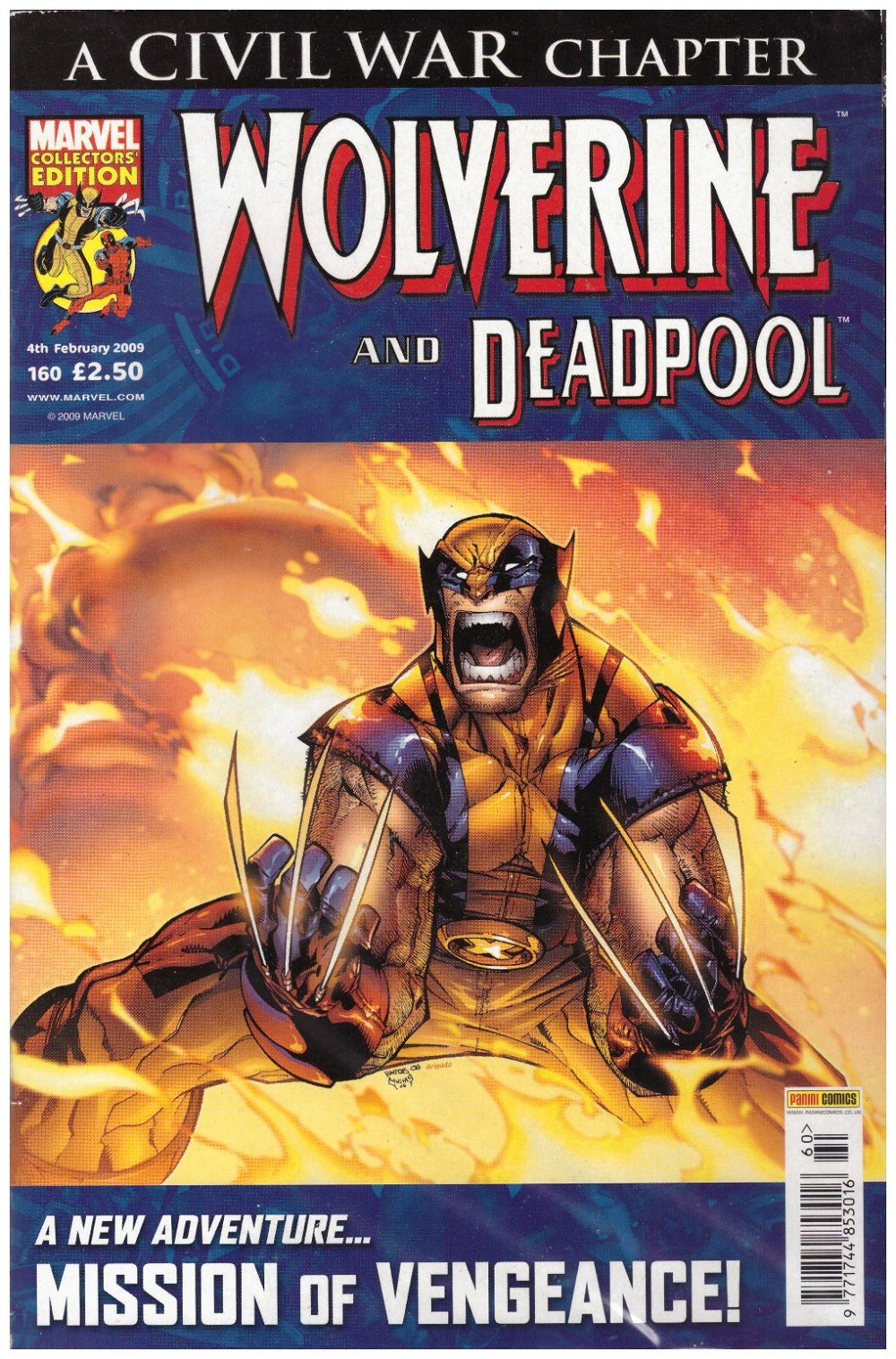 Wolverine And Deadpool #160 from Marvel/Panini Comics UK