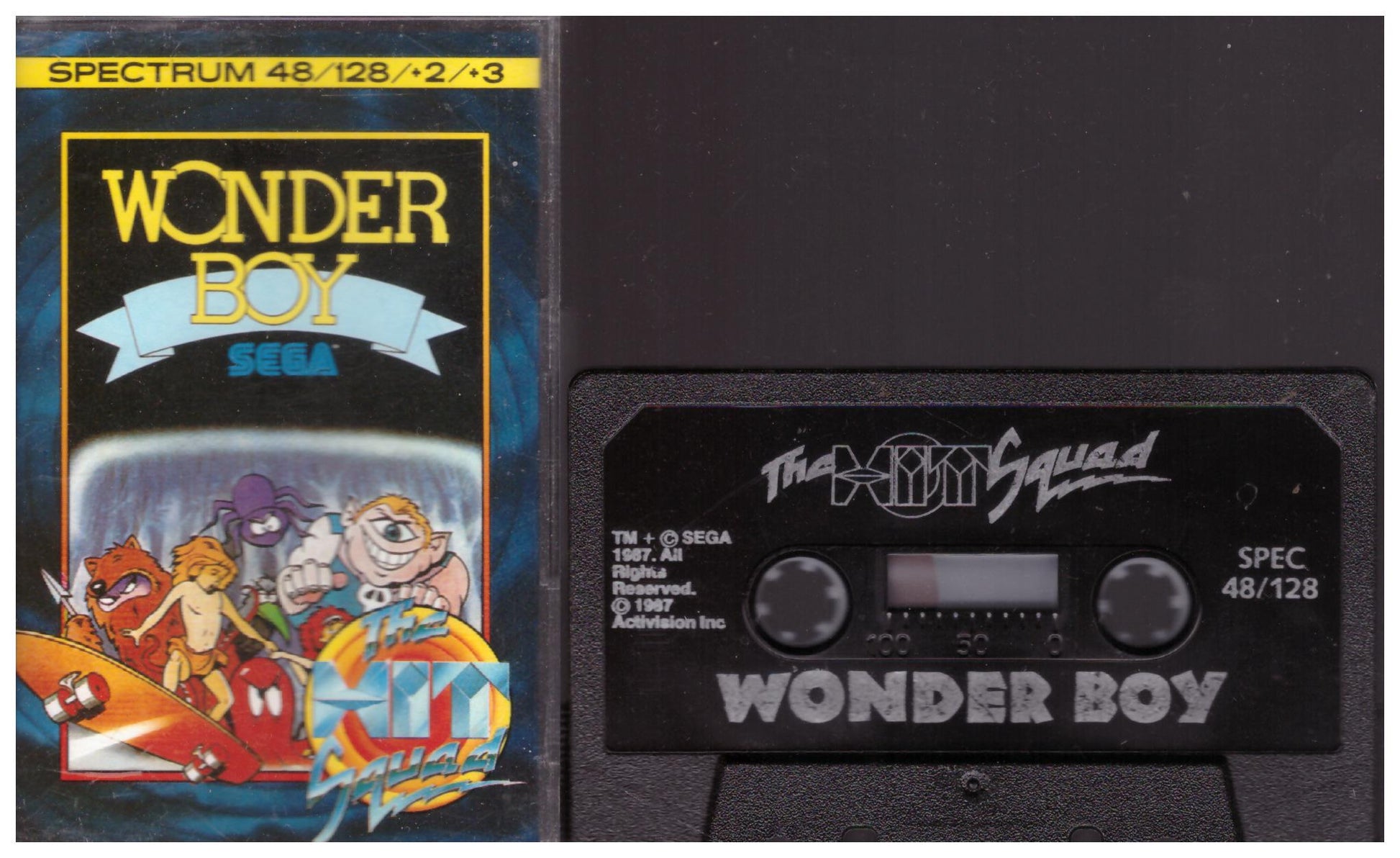 Wonder Boy for ZX Spectrum from The Hit Squad