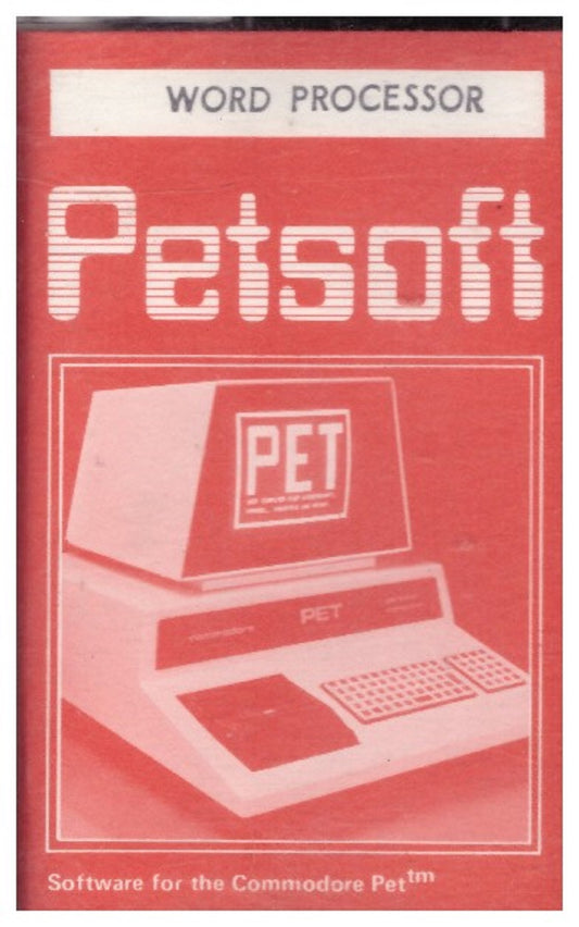 Word Processor for Commodore PET from Petsoft