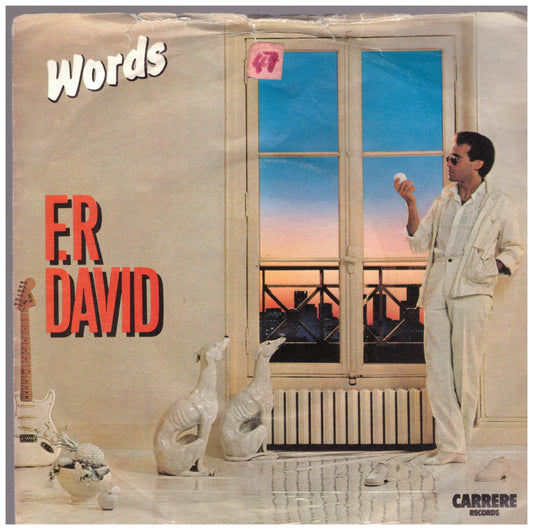 Words by F.R David from Carrere Records (CAR 248)