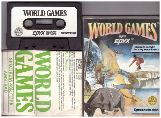 World Games for ZX Spectrum from Epyx/U.S. Gold