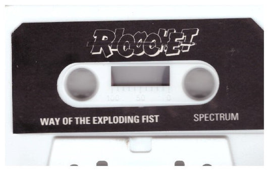 Way Of The Exploding Fist Tape Only for Spectrum by Ricochet/Mastertronic