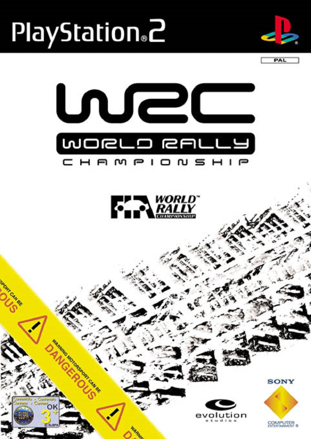 World Rally Championship PAL for Sony Playstation 2/PS2 from Sony (SCES 50139)