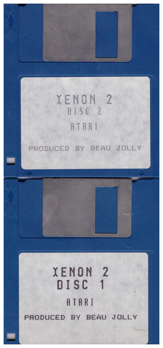 Xenon 2 Disk Only for Atari ST/STE from Mirrorsoft/Beau Jolly