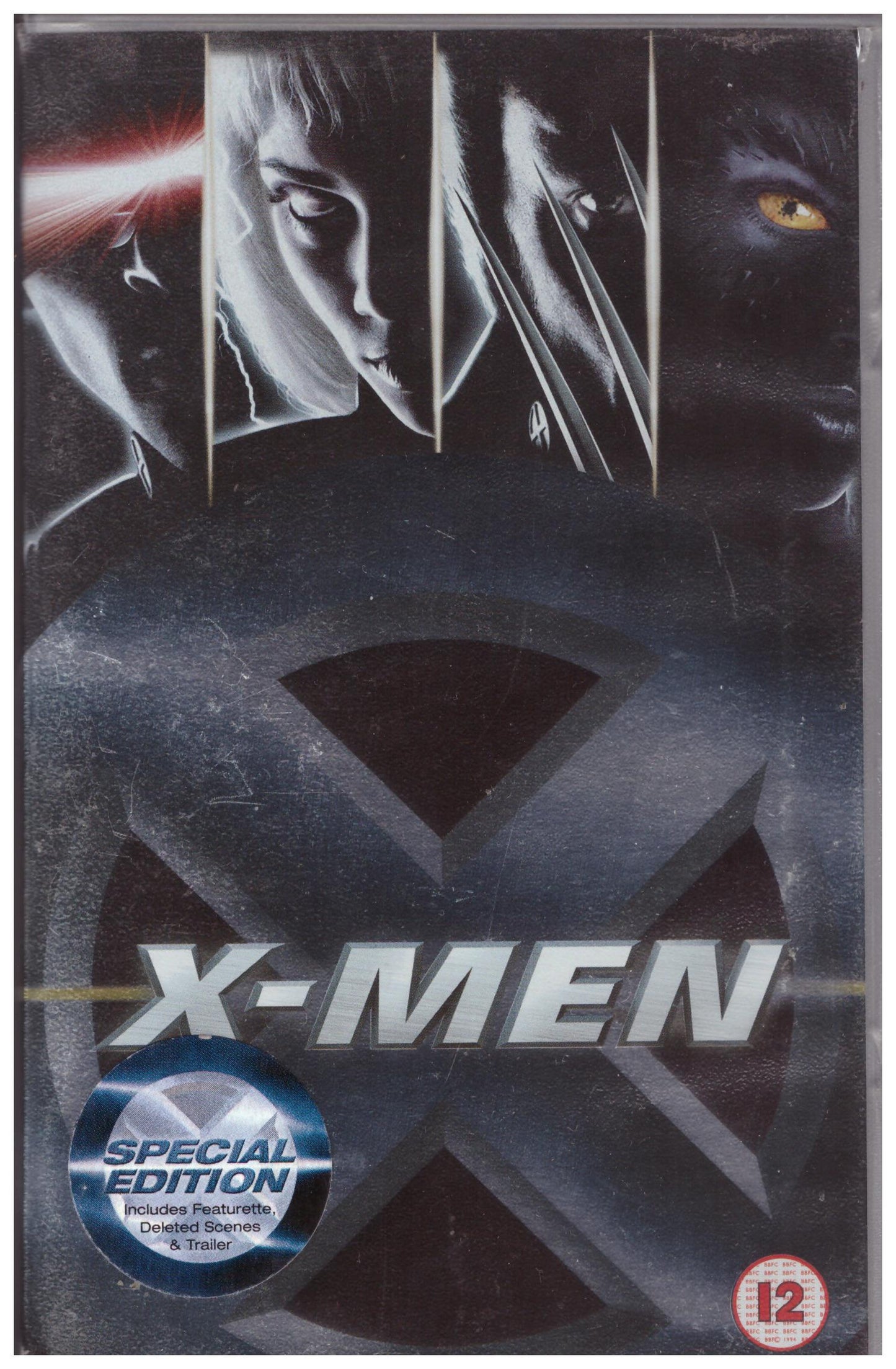 X-Men VHS from 20th Century Fox Home Entertainment (19942S)