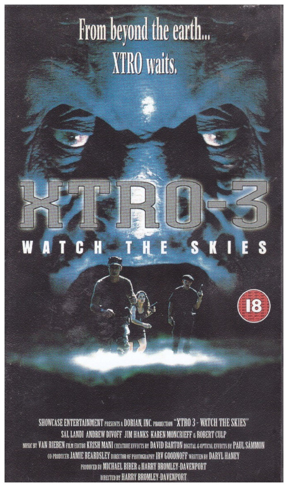 Xtro-3: Watch The Skies VHS from M.I.A. Video (VIA 7582)