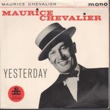 7" 45RPM Yesterday EP by Maurice Chevalier from MGM