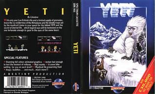 Yeti for Spectrum by Destiny on Tape