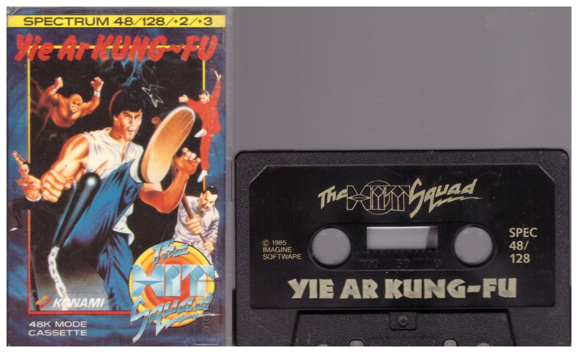 Yie Ar Kung-Fu for ZX Spectrum from The Hit Squad