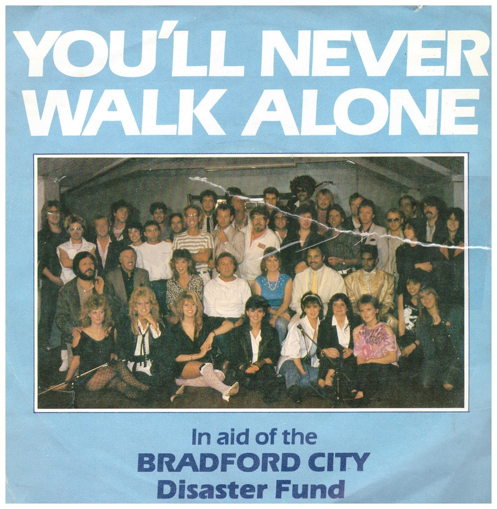 7" 45RPM You'll Never Walk Alone/Messages by The Crowd from Spartan Records (BRAD 1)