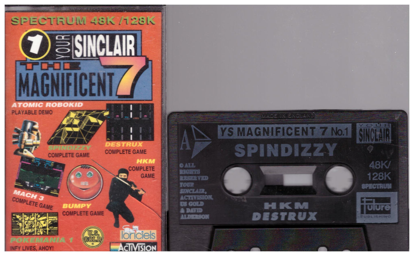 Your Sinclair Issue 64 April 1991 Covertape for ZX Spectrum