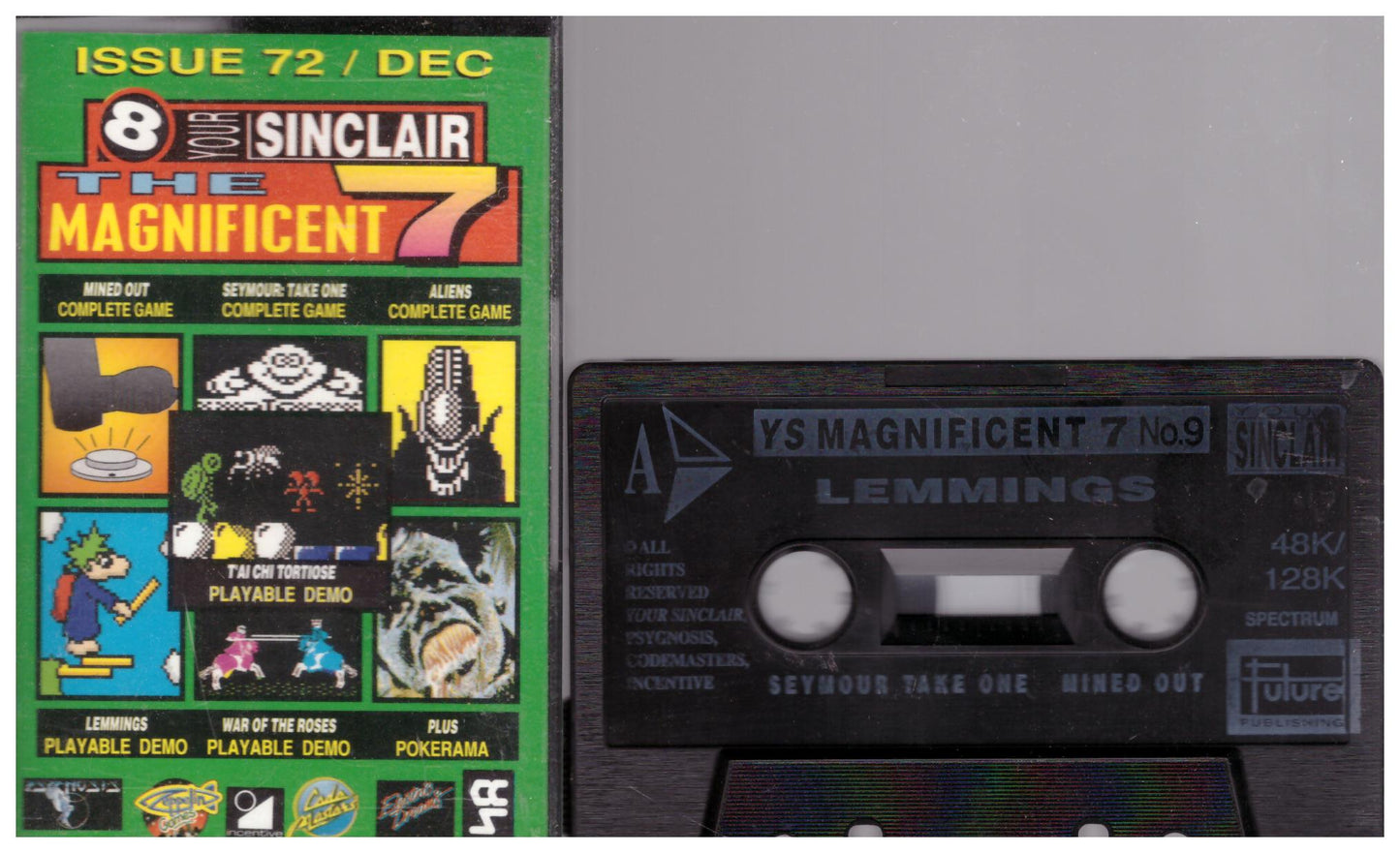 Your Sinclair Issue 72 Dec 91 Covertape for ZX Spectrum