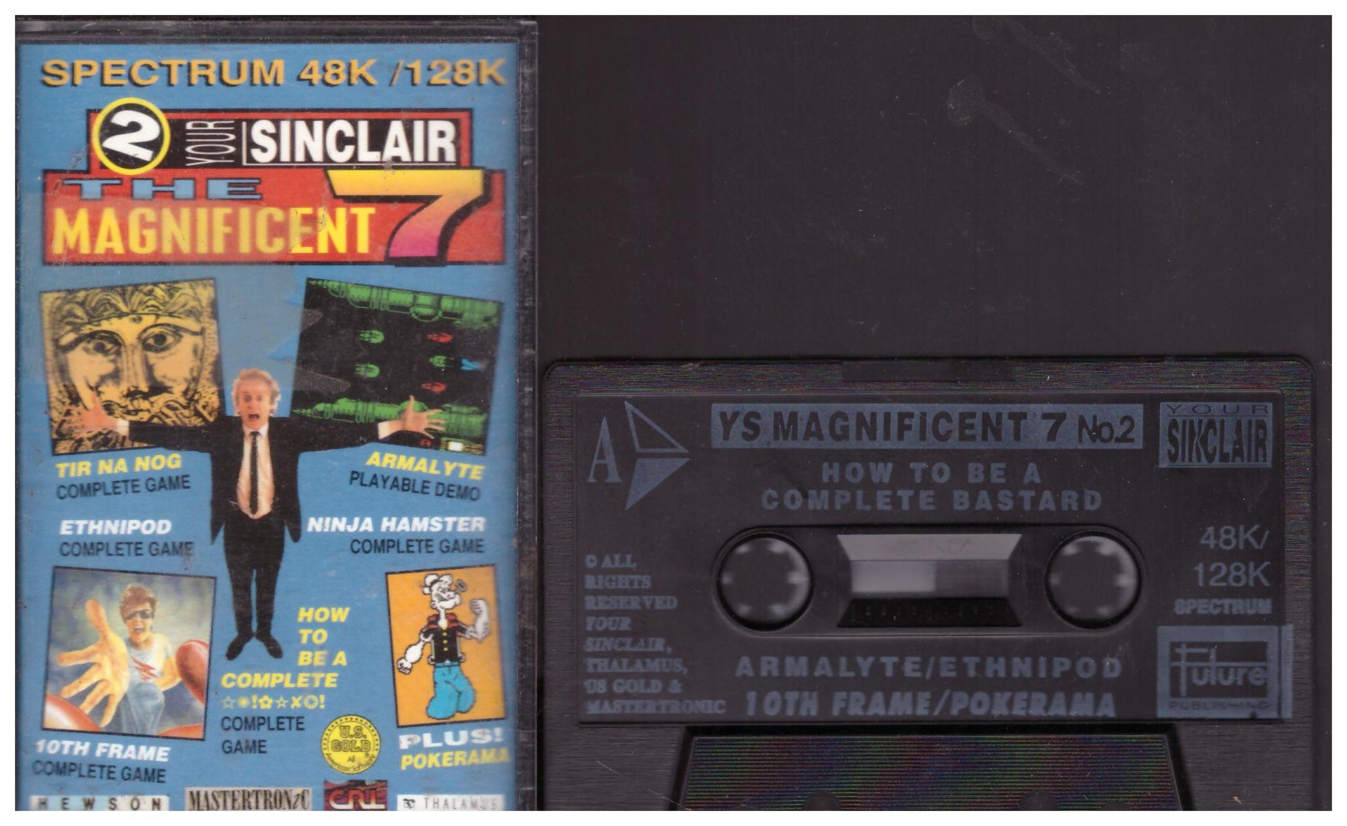 Your Sinclair Magnificent Seven 2 May 91 Covertape for ZX Spectrum