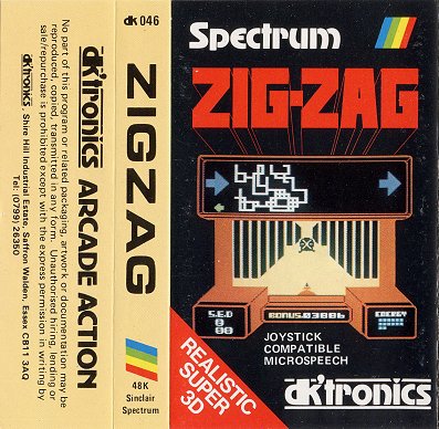 Zig-Zag for ZX Spectrum from Dk'tronics