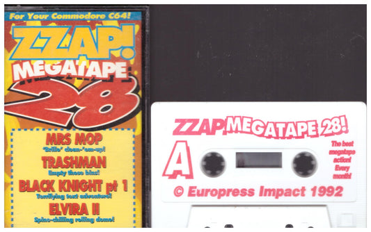 Zzap! Megatape 28 for Commodore 64