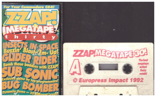 Zzap! Megatape 30 for Commodore 64