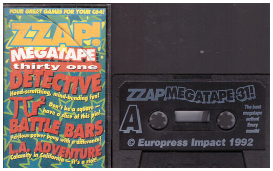 Zzap! Megatape 31 for Commodore 64