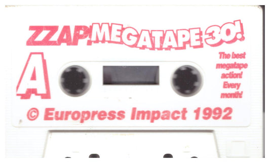 Zzap! Megatape 30 for Commodore 64